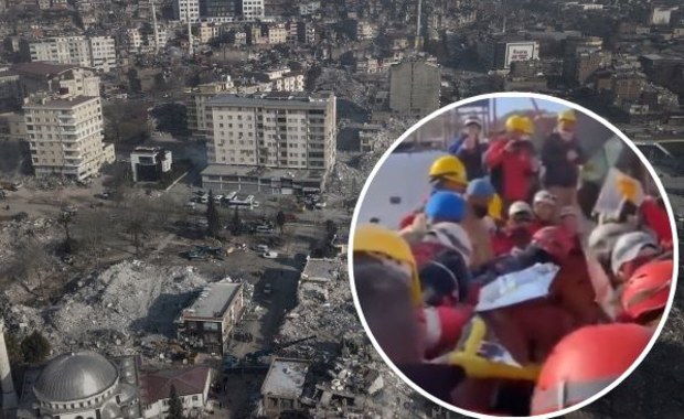 ​Przeżyła pod gruzami 222 godziny. Niesamowita akcja ratunkowa w Turcji