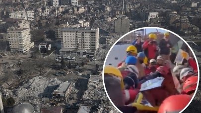 ​Przeżyła pod gruzami 222 godziny. Niesamowita akcja ratunkowa w Turcji