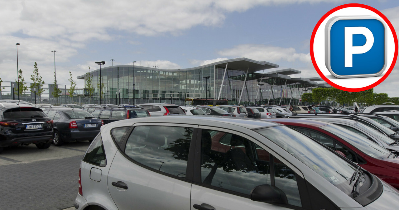 Przy lotnisku we Wrocławiu jest wiele parkingów długoterminowych. /DZIUREK/REPORTER /East News