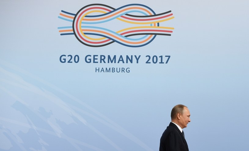 Przy okazji szczytu w Hamburgu dojdzie do pierwszego osobistego spotkania Trumpa z prezydentem Rosji Władimirem Putinem /AFP