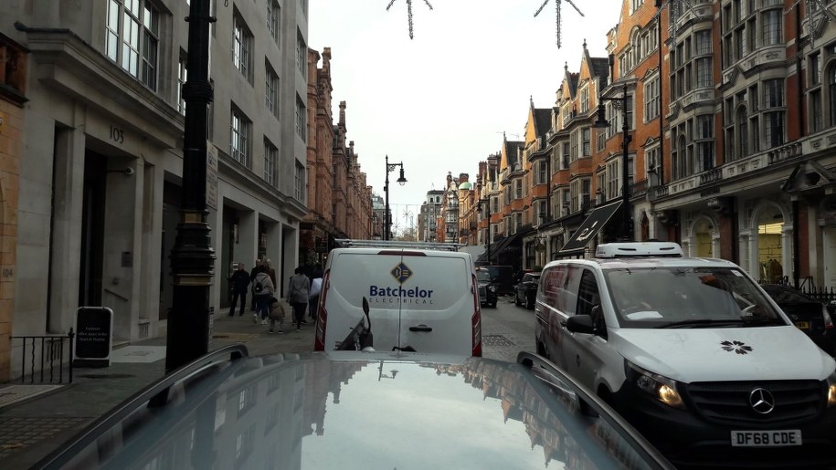 Przy tej ulicy mieści się firma Noble Capital Partners /Bogdan Frymorgen /RMF FM