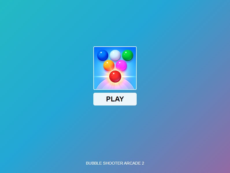 Przycisk "Play" gry kulki Bubble Shooter Arcade 2 /Click.pl