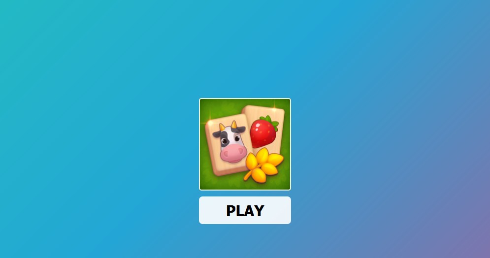 Przycisk "Play" w grze Mahjong Farm Solitaire /Click.pl
