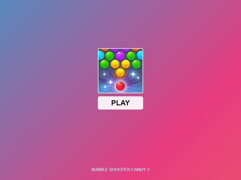 Przycisk "Zagraj" gry kulki Bubble Shooter Candy 2 /Click.pl