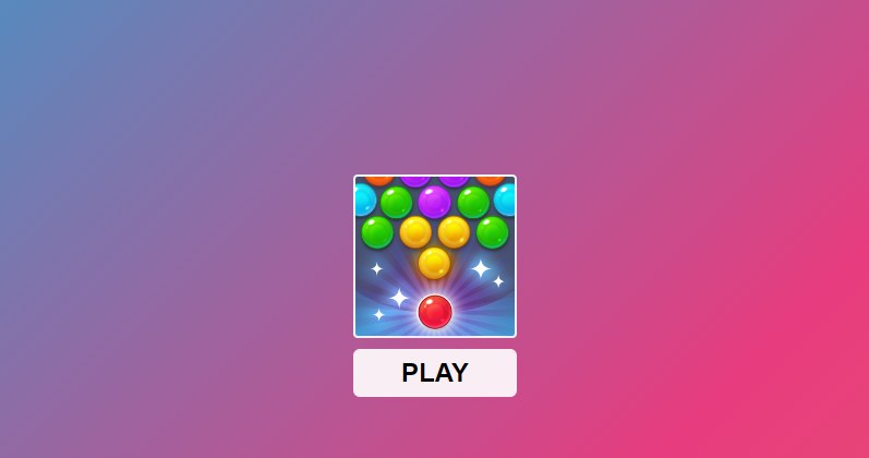 Przycisk "Zagraj" gry kulki Bubble Shooter Candy 2 /Click.pl