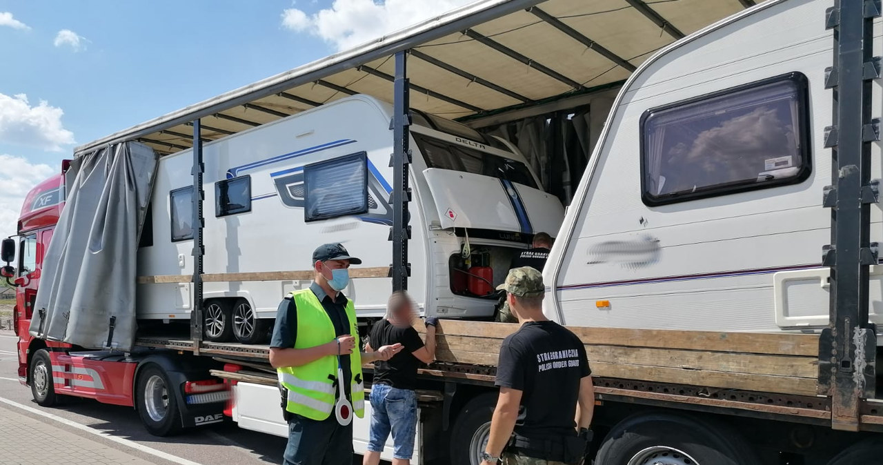 Przyczepa zapewne pochodziła z kradzieży /ITD