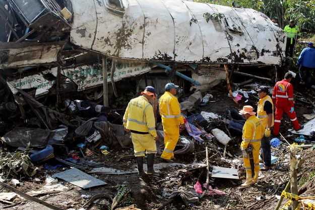 Wypadek autobusu w Kolumbii. Co najmniej 32 dzieci nie żyje