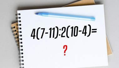 Przyda się jedynie siła twojego umysłu. Uda ci się obliczyć? 