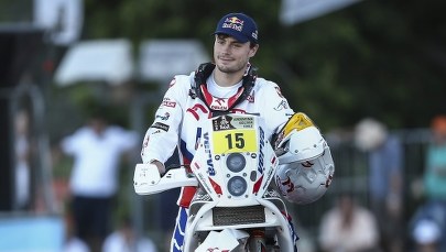 Przygoński kończy rajd. Miał wypadek 