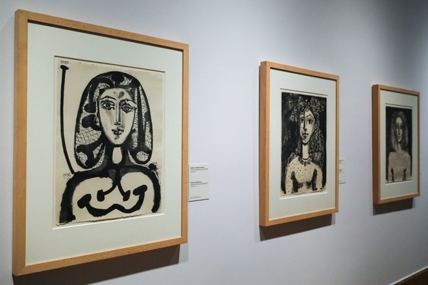 Przygotowana do otwarcia wystawa czasowa „Picasso” w Muzeum Narodowym w Warszawie /Paweł Supernak /PAP