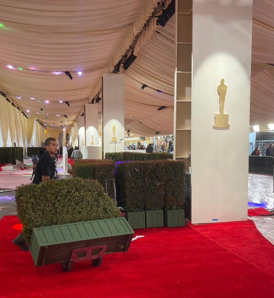 Przygotowania do 96. rozdania Oscarów /Paweł Żuchowski /RMF FM