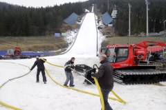 Przygotowania do benefisu Adama Małysza pod Wielką Krokwią