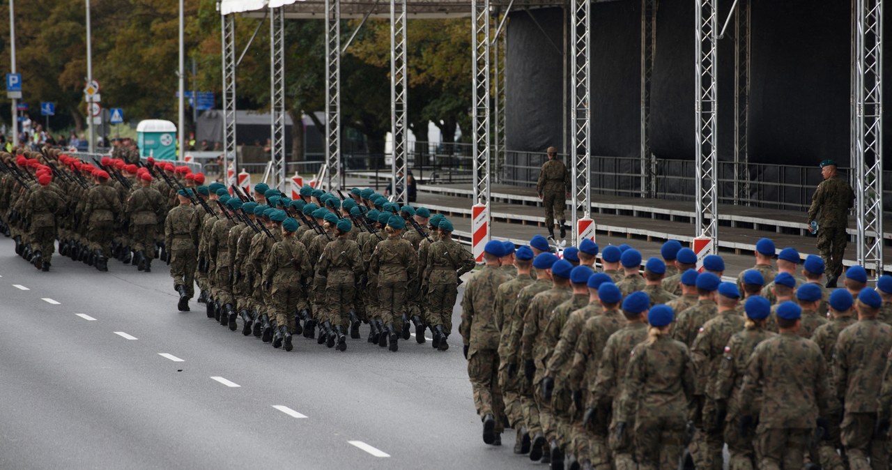 Przygotowania do defilady Wojska Polskiego w Warszawie /ALEKSANDER KALKA / NurPhoto / NurPhoto via AFP /AFP