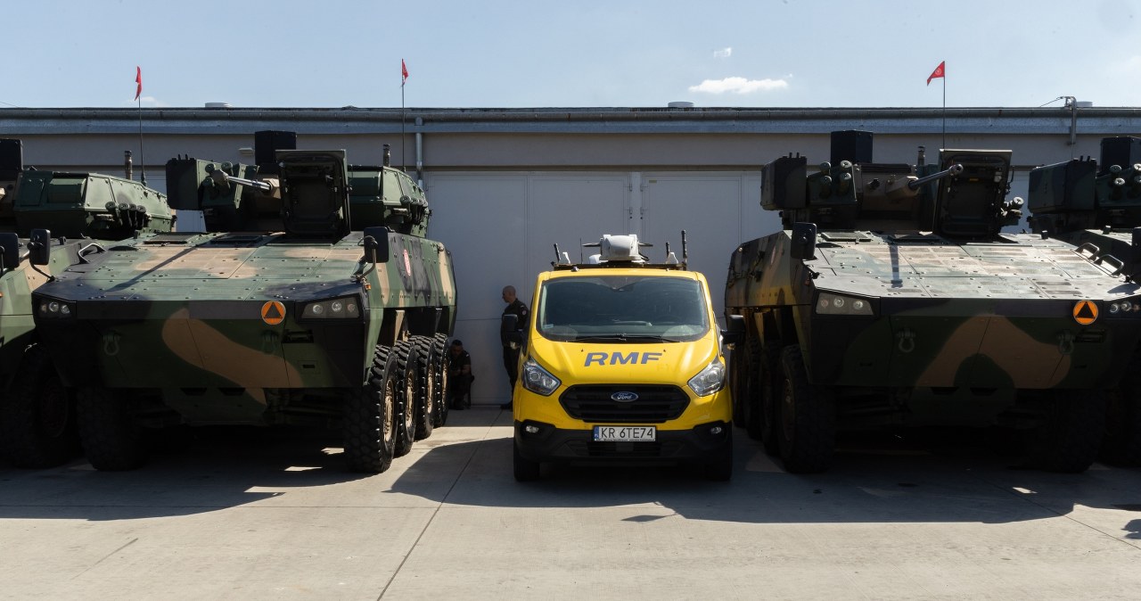 Przygotowania do defilady z okazji Święta Wojska Polskiego