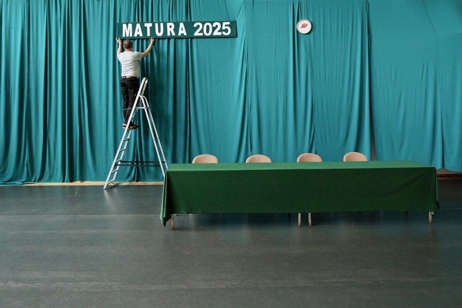 Przygotowania do egzaminów maturalnych /Lech Muszyński /PAP