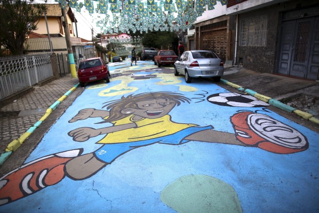 Przygotowania do mundialu /DIEGO AZUBEL /PAP/EPA