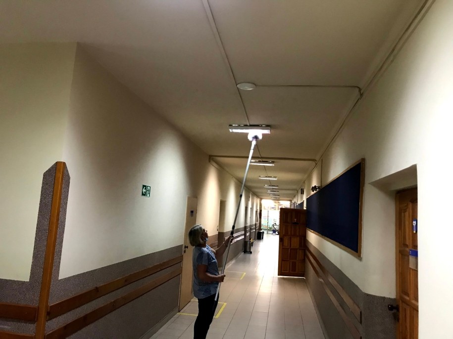 Przygotowania do rozpoczęcia nowego roku szkolnego w Szkole Podstawowej nr 2 im. Jana Kochanowskiego w Lublinie /Krzysztof Kot /RMF FM