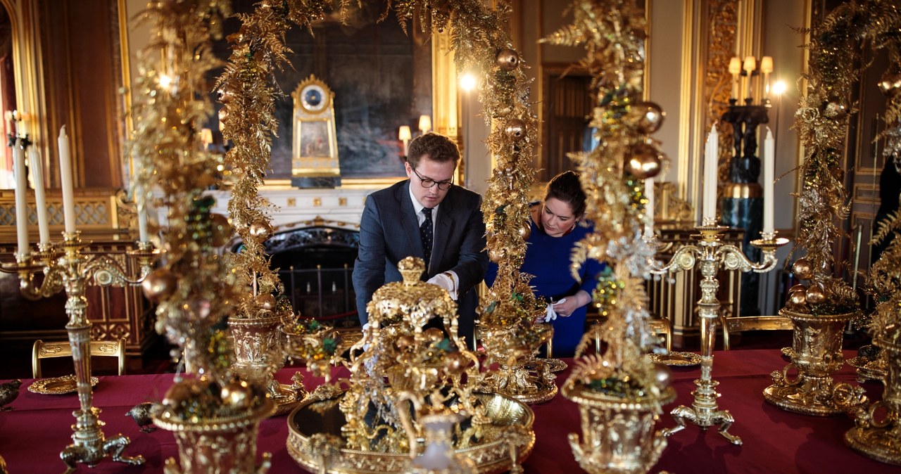 Przygotowania w pałacu do Wielkanocy /JACK TAYLOR /Getty Images