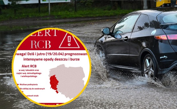 "Przygotowanie na podtopienia". Ważny komunikat po naradzie w RCB