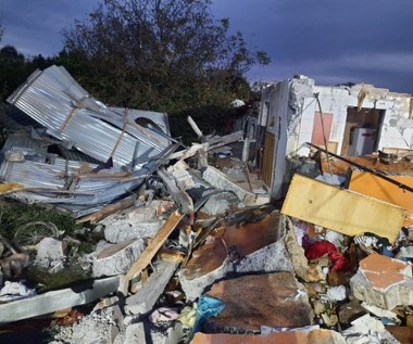 Przygotowywał śniadanie, doszło do eksplozji. Dom zamienił się w gruzowisko
