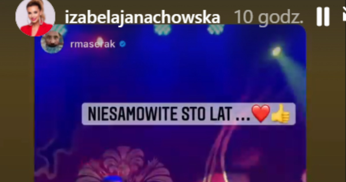 przyjęcie urodzinowe Izabeli Janachowskiej /Instagram