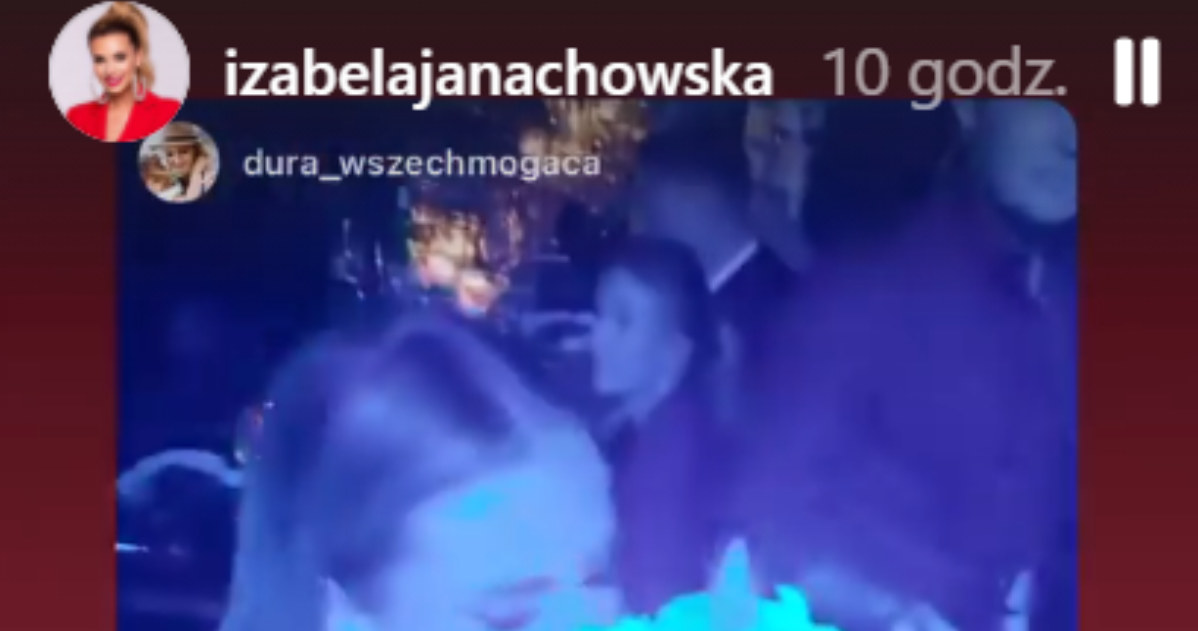 przyjęcie urodzinowe Izabeli Janachowskiej /Instagram