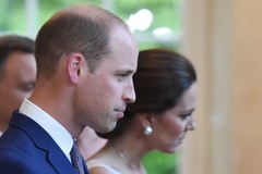 Przyjęcie Williama i Kate w Łazienkach Królewskich