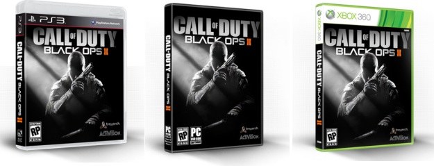 Przykładowe pudełka z grą Call of Duty: Black Ops 2 /Informacja prasowa