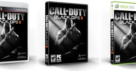 Przykładowe pudełka z grą Call of Duty: Black Ops 2 /Informacja prasowa