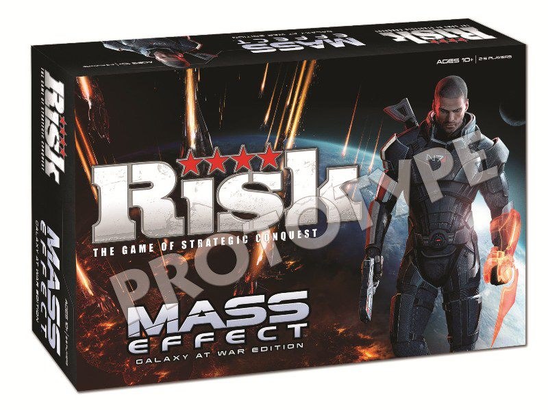 Przykładowe pudełko planszowej wersji gry Mass Effect /materiały prasowe