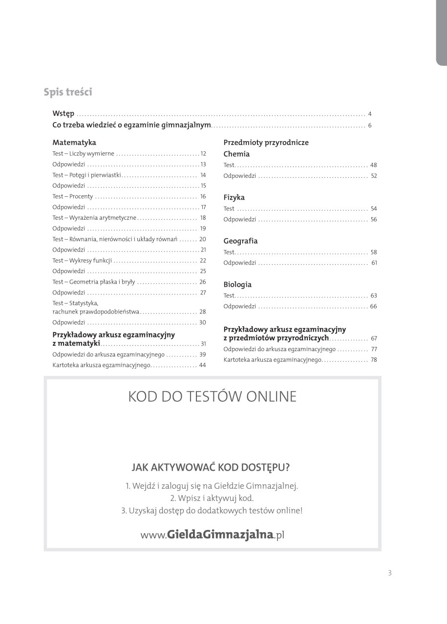 Przykładowe zadania matematyczno-przyrodnicze /