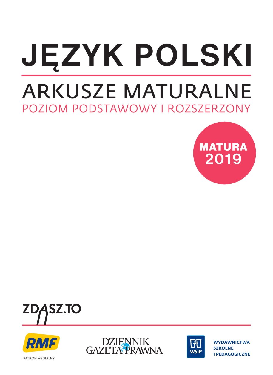 Przykładowe zadania z języka polskiego /materiały prasowe /