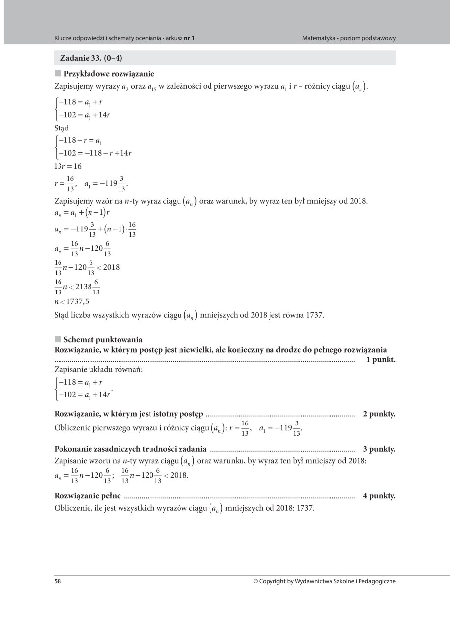 Przykładowe zadania z matematyki /