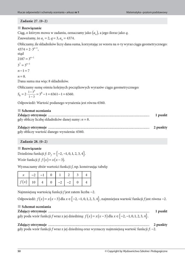 Przykładowe zadanie z matematyki /DGP /