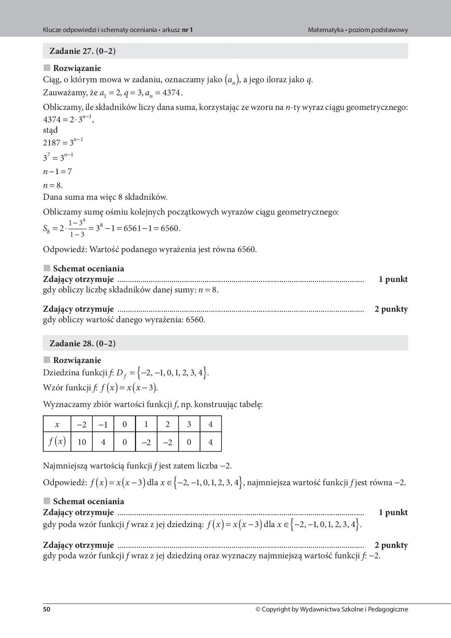 Przykładowe zadanie z matematyki /DGP /