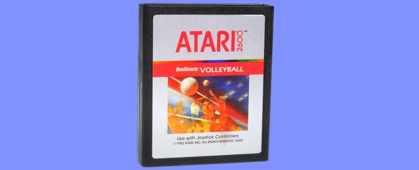 Przykłądowy cartridge z grą przeznaczoną dla systemu Atari 2600 /123RF/PICSEL