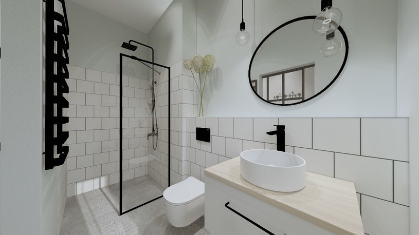 Przykładowy układ funkcjonalny małej łazienki o powierzchni zaledwie 3m2 / pixabay.com /.