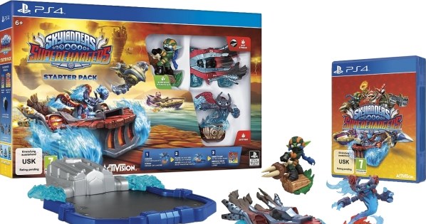 Przykładowy zestaw startowy Skylanders SuperChargers /materiały prasowe