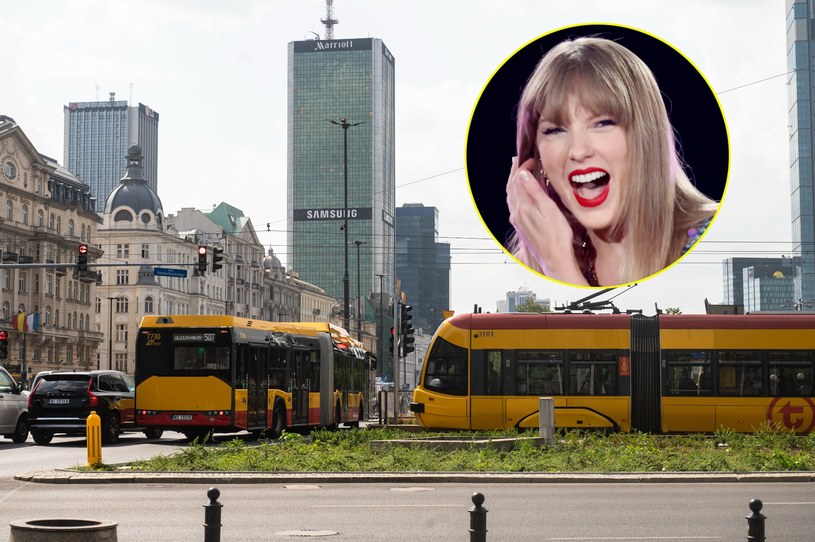 Przylot Taylor Swift sparaliżuje ruch w Warszawie. Trzy dni utrudnień 