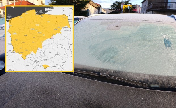 Przymrozki, gęsta mgła i śnieg. Alerty dla 11 województw