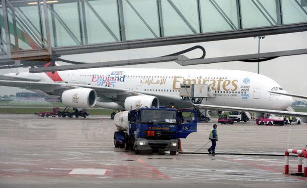 Przymusowe lądowanie Airbusa A380 na Okęciu