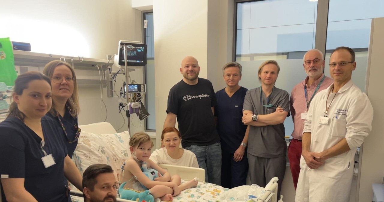 Przypadek wyjątkowy w skali świata. Lekarze z UCK uratowali życie 6-letniego Aleksa /UCK w Gdańsku /materiały prasowe