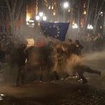 "Przypomina to Majdan". Gorąca noc w Gruzji