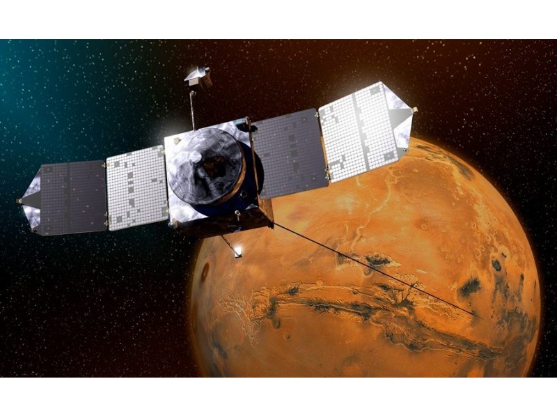 Przyrządy naukowe sondy MAVEN pracują bez zarzutu. /NASA