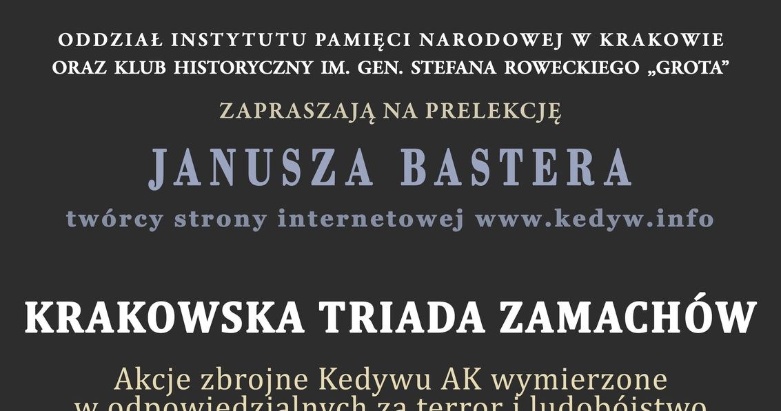 "Przystanek Historia" zaprasza /IPN