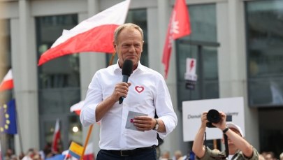 "Przystawka PiS". Donald Tusk wygrywa proces w trybie wyborczym