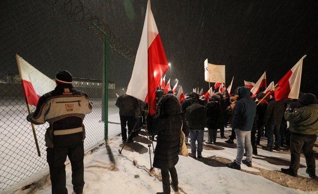 Przytuły Stare: Protest przed więzieniem w obronie Macieja Wąsika