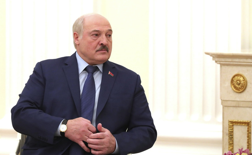 Przywódca Białorusi Alaksandr Łukaszenka /Mikhail Klimentyev/Kremlin Pool / Zuma Press /Agencja FORUM