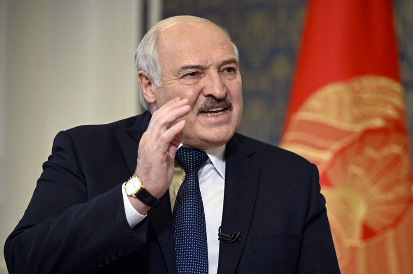 Przywódca białoruskiego reżimu Alaksandr Łukaszenka /ALEXANDER NEMENOV / AFP /AFP
