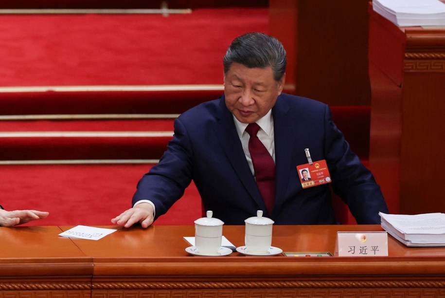 Przywódca Chin Xi Jinping /FLORENCE LO/AFP/East News /East News